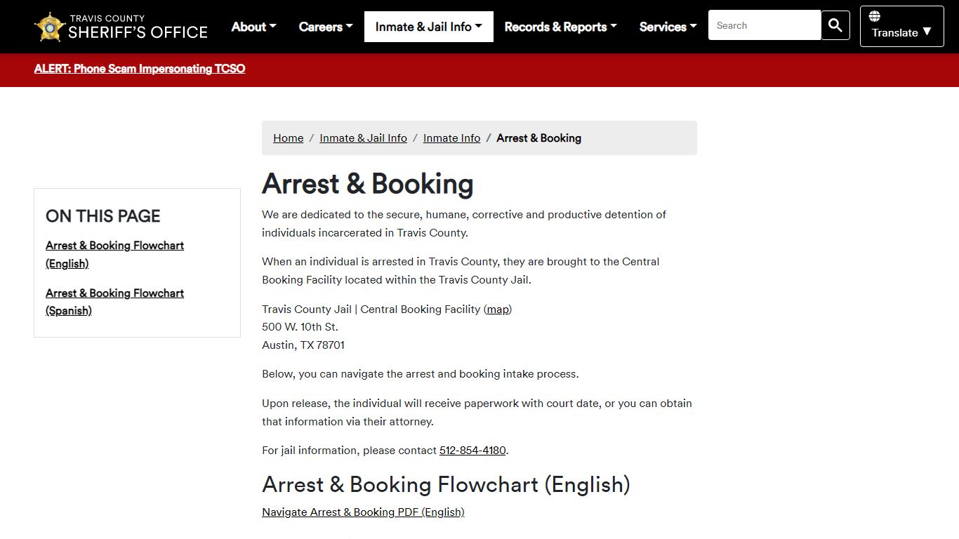 Arrest & Booking
